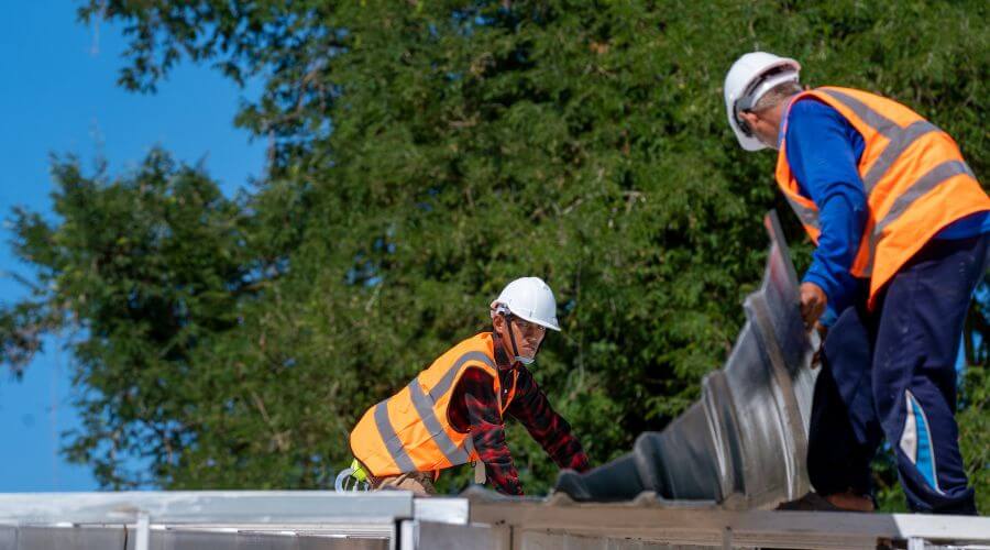 Professional new roof installation services in Minto, ND